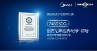 美的微波炉年销量再获吉尼斯世界纪录荣誉