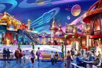 华鸿欢乐城——室内的人间烟火，游乐天堂