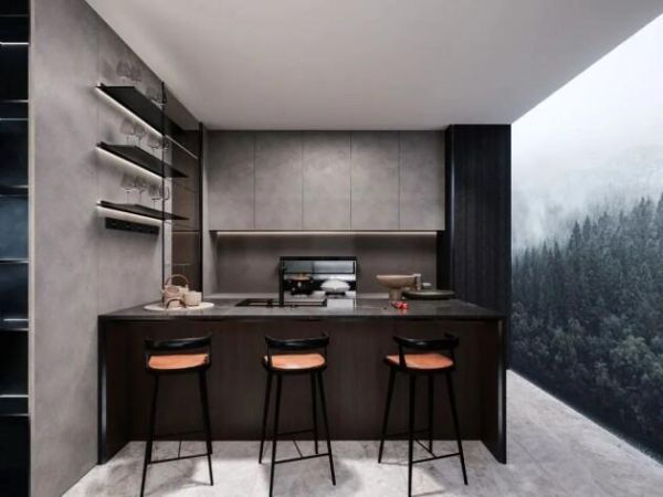 火星人的朋友们·设计师丨13年资深设计师诠释极简风装修实现厨房空间最大化