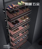 顶固梦系列多层旋转鞋架，旋转中的智慧收纳