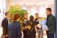 意大利novacolor总部领导莅临蓝调国际涂装·诺瓦高端进口艺术涂料苏州旗舰店，共谋合作...