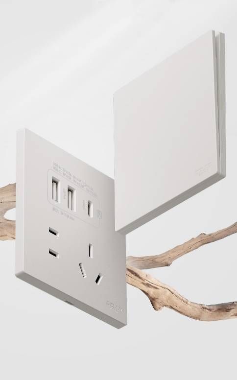 德力西电气免喷涂工艺系列开关:以自然本色诠释可持续美学,回归生活本真