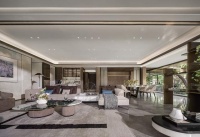 首发·远迩设计丨330㎡ 华樾样板间：自然与艺术的心灵居所