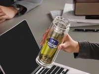 追着时令，富光纳米抗菌玻璃杯陪你“喝”春天