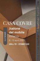 皮革的第二语言｜CASA COVRE于2025米兰家具展