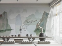 天洋墙布|一半留白，一半时光，新中式的东方美学