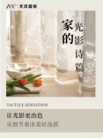 天洋窗帘纱帘：编织家的光影诗篇