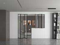 小门洞如何极限利用？ZMKM极简折叠门：开启空间魔法