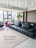 鹰牌陶瓷案例｜133㎡意式极简大平层，低调轻奢，氛围感十足