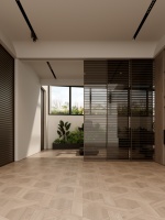 推开家的艺术边界：ZMKM格栅移门让空间自由呼吸！