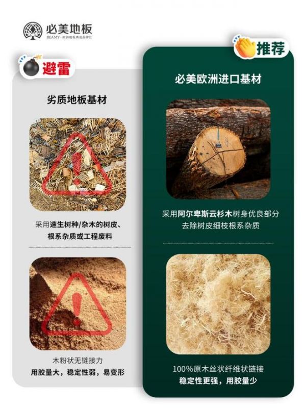 必美地板|穷装警报！钱包再瘪，也别让劣质地板毁房！