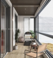 TA家的双阳台，我实名制羡慕！