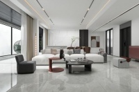 爆火的侘寂风装修，这个沉稳灰色系岩板之家，赶紧收藏起来！