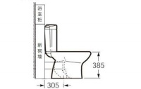 马桶坑距一般多少合适？快来看看马桶坑距安装图！