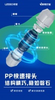 联塑PP快接头高效节水 助力农业转型升级
