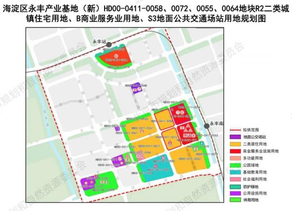 永丰南住宅区鸟瞰图