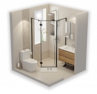 TONA极简浴室空间：颜值与功能并存的完美解决方案