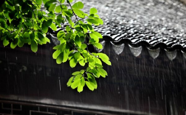 梅雨季节的影响示意图