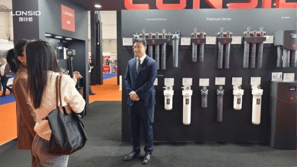 朗诗德亮相2025阿姆斯特丹国际水处理展览会,引领全球净水科技新未来