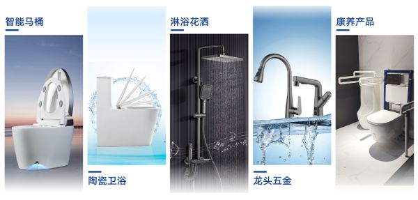 益高卫浴全卫产品矩阵