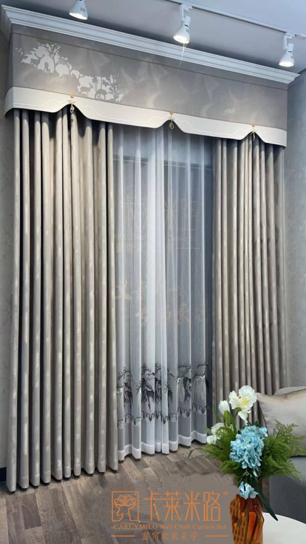 卡莱米路高精高密大提花色织产品