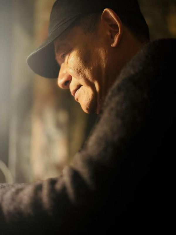 River and Mountain Themed Art Installation