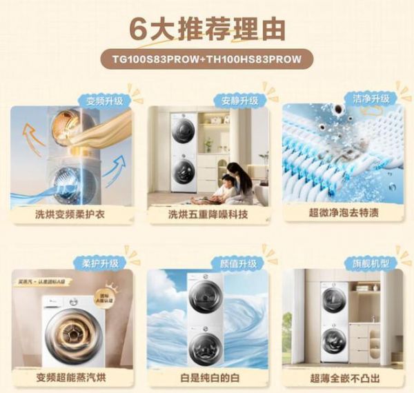 小天鹅小乌梅2.0洗烘套装图片