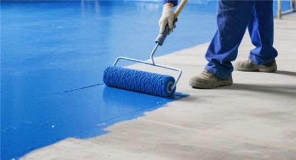 科顺抗裂Pro防水涂料施工效果