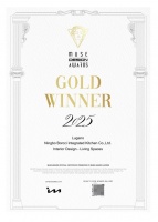 柏厨卢加诺系列夺2025 MUSE设计大奖金奖