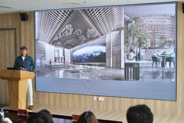 空间进化（北京）建筑设计有限公司创始人关天颀为名匠设计师授课