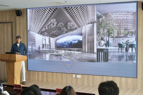 空间进化（北京）建筑设计有限公司创始人关天颀为名匠设计师授课