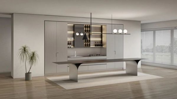 极星餐桌多功能设计图片