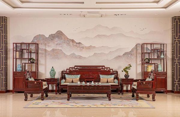 巧夺天工红木家具图片