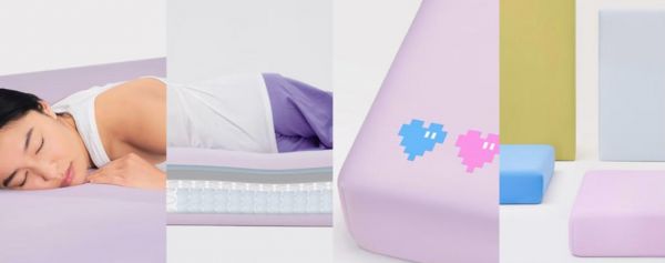 Blue Box Cube Mattress Features