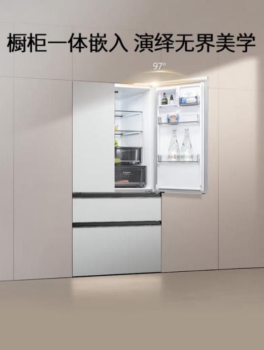 Siemens晶耀无界平嵌法式多门冰箱外观