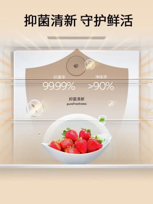 Siemens晶耀无界平嵌法式多门冰箱储鲜功能