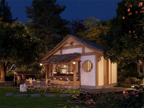 明堂家居斗方小屋阐述中式美学