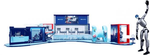 恒洁可移动卫浴体验空间展示