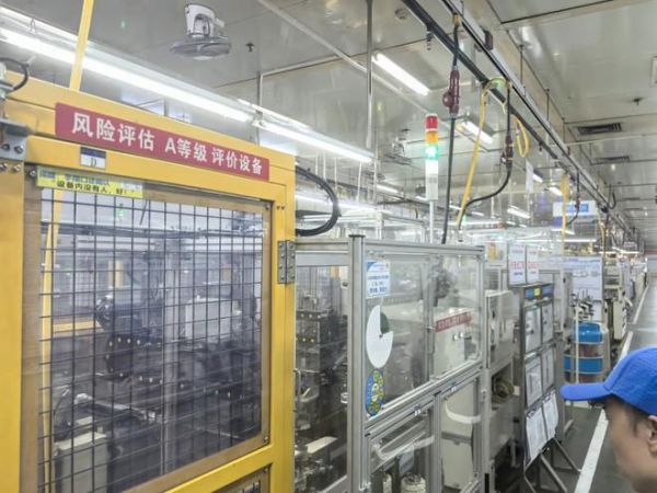 松下万宝压缩机生产线