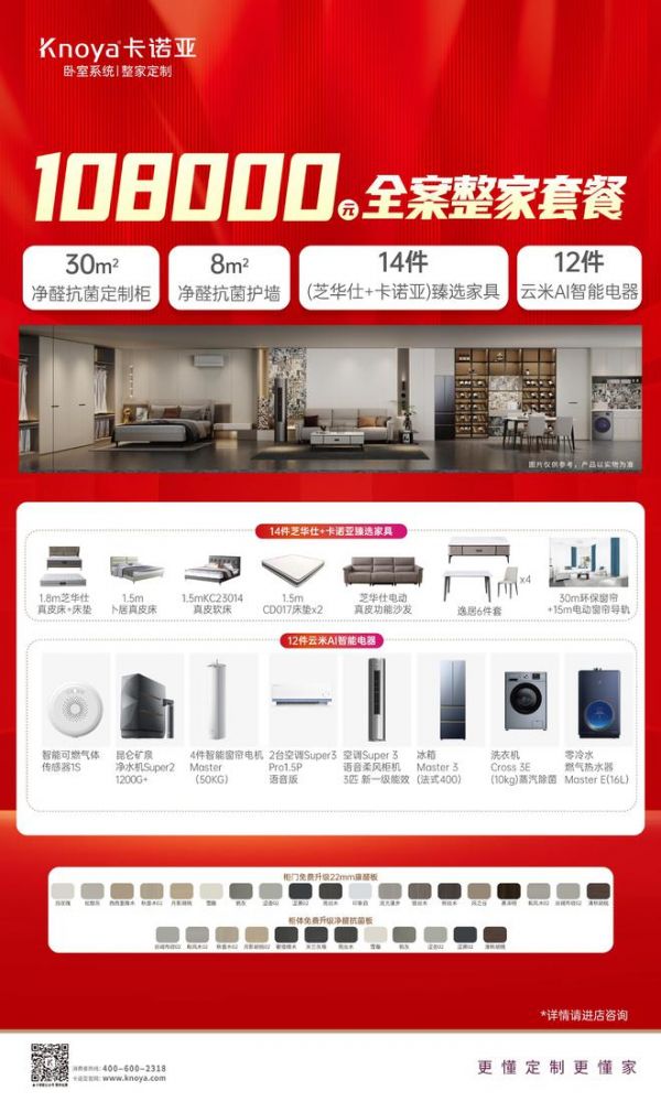 全案整家套餐展示图