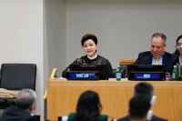 杨澜联合国演讲，左右沙发工艺展现“器以载道”