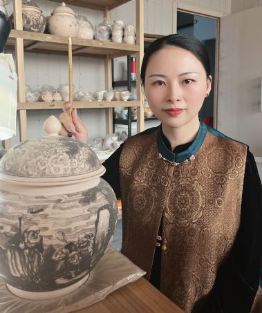 景德镇陶瓷艺术作品