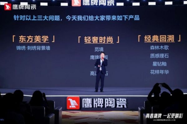 鹰牌陶瓷新品发布