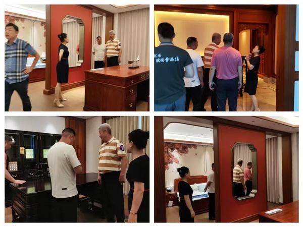 嘉宾参观体验李忠信红木艺术馆