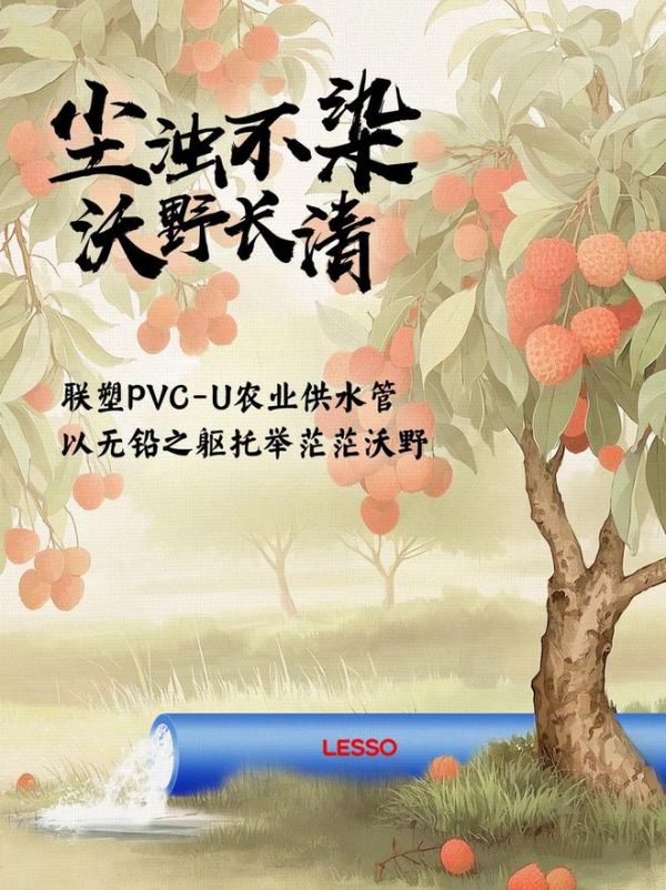 Lianpu PVC-U Agricultural Water Supply Pipe