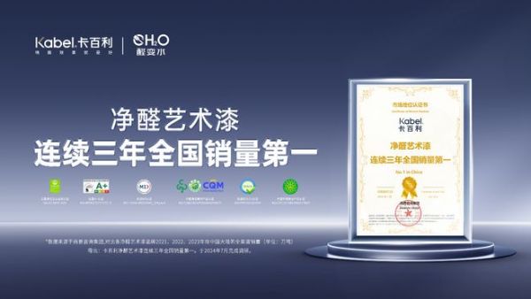 卡百利产品与环保认证
