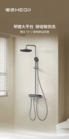 恒洁T3-2花洒：琴键平台，畅快除垢洗