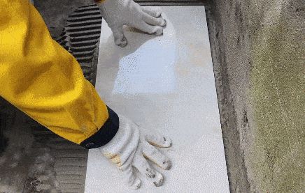 德高地宝瓷砖胶揉压性能
