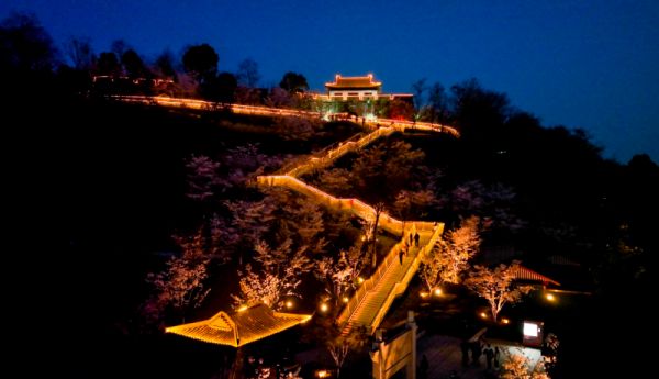观音门公园夜景