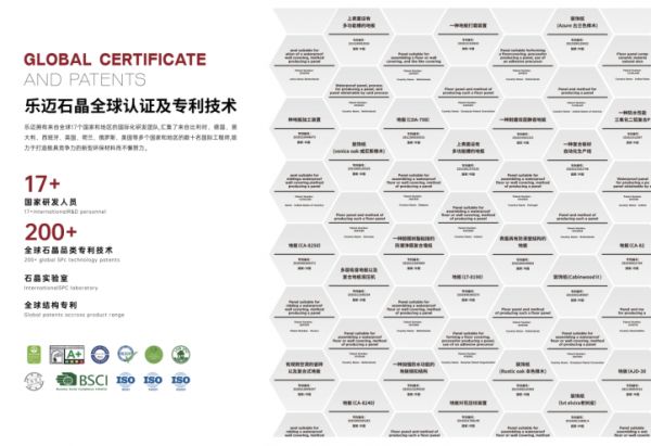 Lamett乐迈石晶全球认证及专利技术